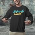 Socially Awkward Introvert Retro Anxious Awkwardly Social Unisex Sweatshirt Socially Awkward Introvert Retro Anxious Awkwardly Social Unisex Sweatshirt