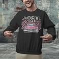 Sock Hop 50s Classic Car Nostalgia 1950s Greaser Unisex Sweatshirt