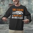 This Station Wagon Runs On Nostalgia Wagon Unisex Sweatshirt