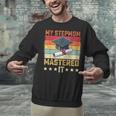 My Stepmom Mastered It Master's Degree Graduation Vintage Unisex Sweatshirt