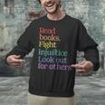Stop Book Banning Pro Library Unisex Sweatshirt