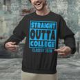 Straight Outta College Class Of 2018 Graduation Shirt Unisex Sweatshirt
