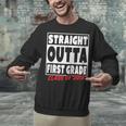 Straight Outta First Grade Class Of 2018 Graduation Unisex Sweatshirt