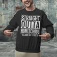 Straight Outta Homeschool Graduation Tee 2023 Unisex Sweatshirt