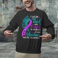 Suicide Awareness I Wear Teal Purple In Memory Of My Nephew Unisex Sweatshirt