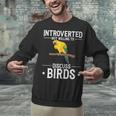 Sun Conure Introvert Parrot Bird Sun Conure Unisex Sweatshirt Sun Conure Introvert Parrot Bird Sun Conure Unisex Sweatshirt