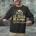 Super Proud Little Cousin Of 2025 Graduate Graduation Family Unisex Sweatshirt