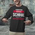 I Survived Catholic School Shirt Catholic Graduation Unisex Sweatshirt