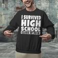 I Survived High School Class Of 2018 Graduation Unisex Sweatshirt