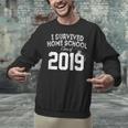 I Survived Home School Class Of 2019 Graduation t Shirt Unisex Sweatshirt