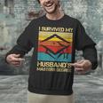 I Survived My Husband's Master's Degree Graduation Unisex Sweatshirt