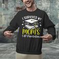 i Survived My Mom's EdD Dissertation Graduation Mom EdD Unisex Sweatshirt