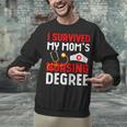 I Survived My Mom's Nursing Degree Graduation Day 2026 Unisex Sweatshirt