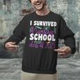 I Survived Nursing School Class Of 2025 New Nurse Graduation Unisex Sweatshirt