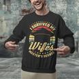 Survived My Wife's Master's Degree College Graduation Unisex Sweatshirt