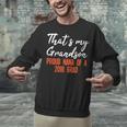 That's My Grandson 2018 Graduation Shirt For Grad Nanas Unisex Sweatshirt