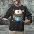 Tiger Nurse RN ER Nursing School Graduation Unisex Sweatshirt
