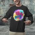 Totally 80's Tie Dye Retro Vibes 1980s Style Nostalgia Unisex Sweatshirt Totally 80's Tie Dye Retro Vibes 1980s Style Nostalgia Unisex Sweatshirt