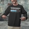 Veterinarian Progress Vet Graduation DVM Unisex Sweatshirt
