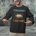 VHS Cassette Tape Retro 80s 90s Nostalgia Unisex Sweatshirt VHS Cassette Tape Retro 80s 90s Nostalgia Unisex Sweatshirt