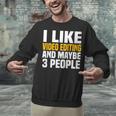 Video Editor Introvert Editing Production Filmmaking Job Unisex Sweatshirt Video Editor Introvert Editing Production Filmmaking Job Unisex Sweatshirt