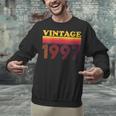Vintage 1997 Retro Style 90's Born Nostalgia Vibes Birthday Unisex Sweatshirt