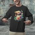 Vintage Hat High School College Graduate Graduation Unisex Sweatshirt