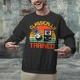 Vintage Retro Classically Trained Video Game 90s Nostalgia Unisex Sweatshirt