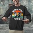 Vintage Retro Classically Trained Video Game 90s Nostalgia Unisex Sweatshirt