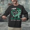 I Wear Green In Memory Of My Grandma Liver Cancer Awareness Unisex Sweatshirt I Wear Green In Memory Of My Grandma Liver Cancer Awareness Unisex Sweatshirt