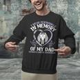 I Wear Periwinkle In Memory My Dad Stomach Cancer Awareness Unisex Sweatshirt