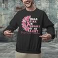 I Wear Pink In Memory Of My Aunt Breast Cancer Pink Ribbon Unisex Sweatshirt