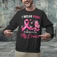 I Wear Pink In Memory Of My Cousin Breast Cancer Awareness Unisex Sweatshirt