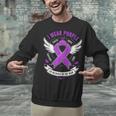 I Wear Purple In Memory Of My Mom Alzheimers Awarenesss Unisex Sweatshirt I Wear Purple In Memory Of My Mom Alzheimers Awarenesss Unisex Sweatshirt
