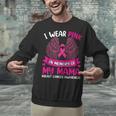 Wings Breast Cancer Shirt I Wear Pink In Memory Of My Mama Unisex Sweatshirt