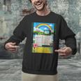Women's Frutiger Aero Aesthetic Rainbow Glitch Art Unisex Sweatshirt