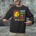 Women's Girls Softball Play Like A Girl Comic Book Pop Art Unisex Sweatshirt Women's Girls Softball Play Like A Girl Comic Book Pop Art Unisex Sweatshirt