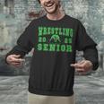 Wrestling Senior Night Wrestling Senior 2025 Graduation 32 Unisex Sweatshirt
