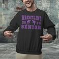 Wrestling Senior Night Wrestling Senior 2025 Graduation 49 Unisex Sweatshirt