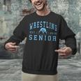Wrestling Senior Night Wrestling Senior 2026 Graduation 70 Unisex Sweatshirt