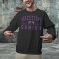 Wrestling Senior Night Wrestling Senior 2026 Graduation 84 Unisex Sweatshirt