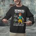 Xennial Born 1977 To 1983 Nostalgia Unisex Sweatshirt