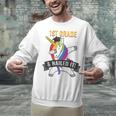 1ST GRADE NAILED IT UNICORN DABBING GRADUATION T-SHIRT Unisex Sweatshirt
