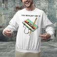 70s 80s 90s Retro Party Costume Nostalgia Cassette Unisex Sweatshirt