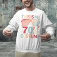 This Is My 70s Costume Vintage Style Nostalgia 1970s Retro Unisex Sweatshirt