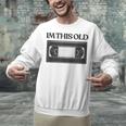 80s VHS Video Cassette Nostalgia Unisex Sweatshirt