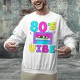80's Vibe Retro Style Cassette Tape Nostalgia 1980s Party Premium Tri-Blend Unisex Sweatshirt