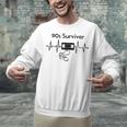 90s Survivor Retro Nostalgia Vintage Throwback Unisex Sweatshirt 90s Survivor Retro Nostalgia Vintage Throwback Unisex Sweatshirt