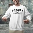 Anxiety University Anxious Antisocial Introvert Unisex Sweatshirt Anxiety University Anxious Antisocial Introvert Unisex Sweatshirt