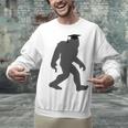 Bigfoot Graduate Shirt Cute Sasquatch Graduation Unisex Sweatshirt